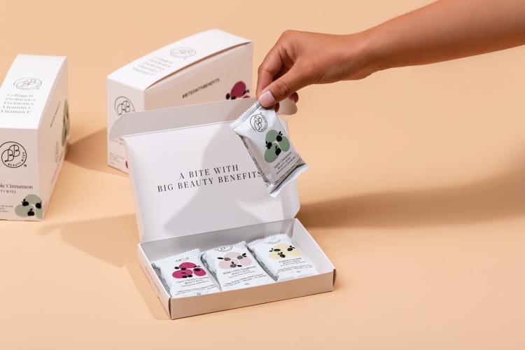 胶原蛋白美容零食品牌Beauty Bites包装设计